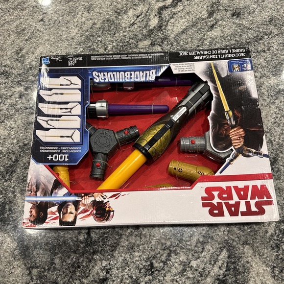 BladeBuilders NEW Last Jedi Knight TriLightsaber Hasbro 100+Combos SuperRare Hot - Picture 5 of 8